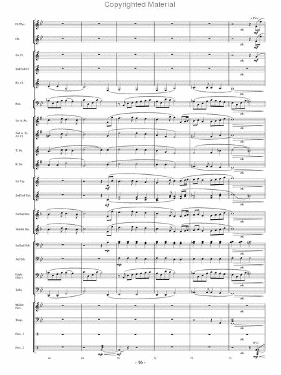 Ascentium Ascentium Concert Band scores gallery preview page 15