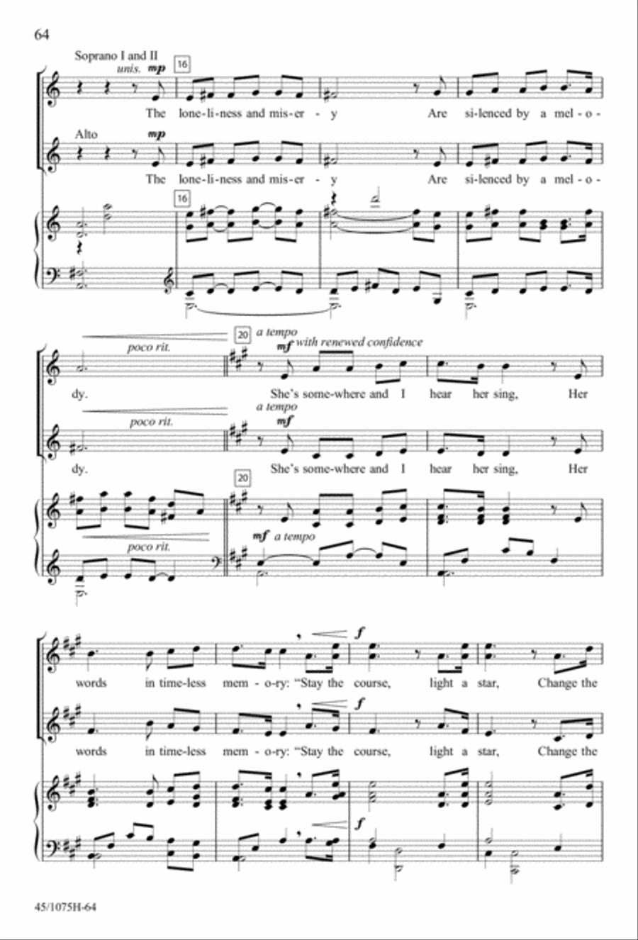 In Concert! for SSA SSA scores gallery preview page 66