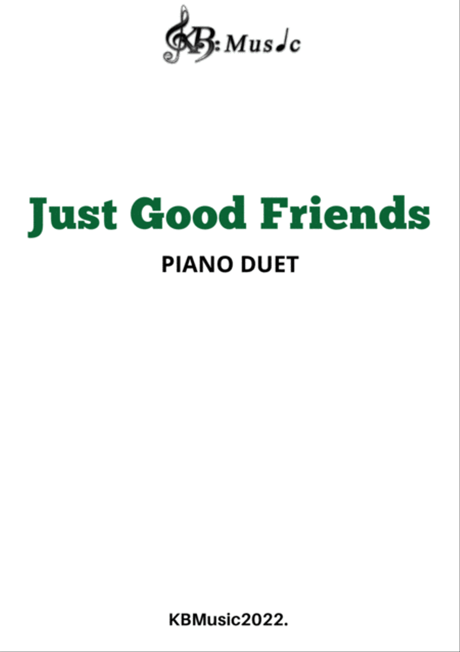 Just Good Friends Set of Parts scores gallery preview page 2