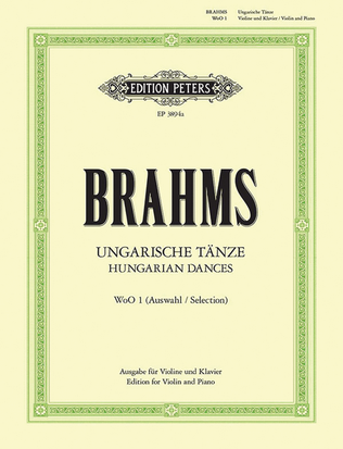 Book cover for 12 Hungarian Dances