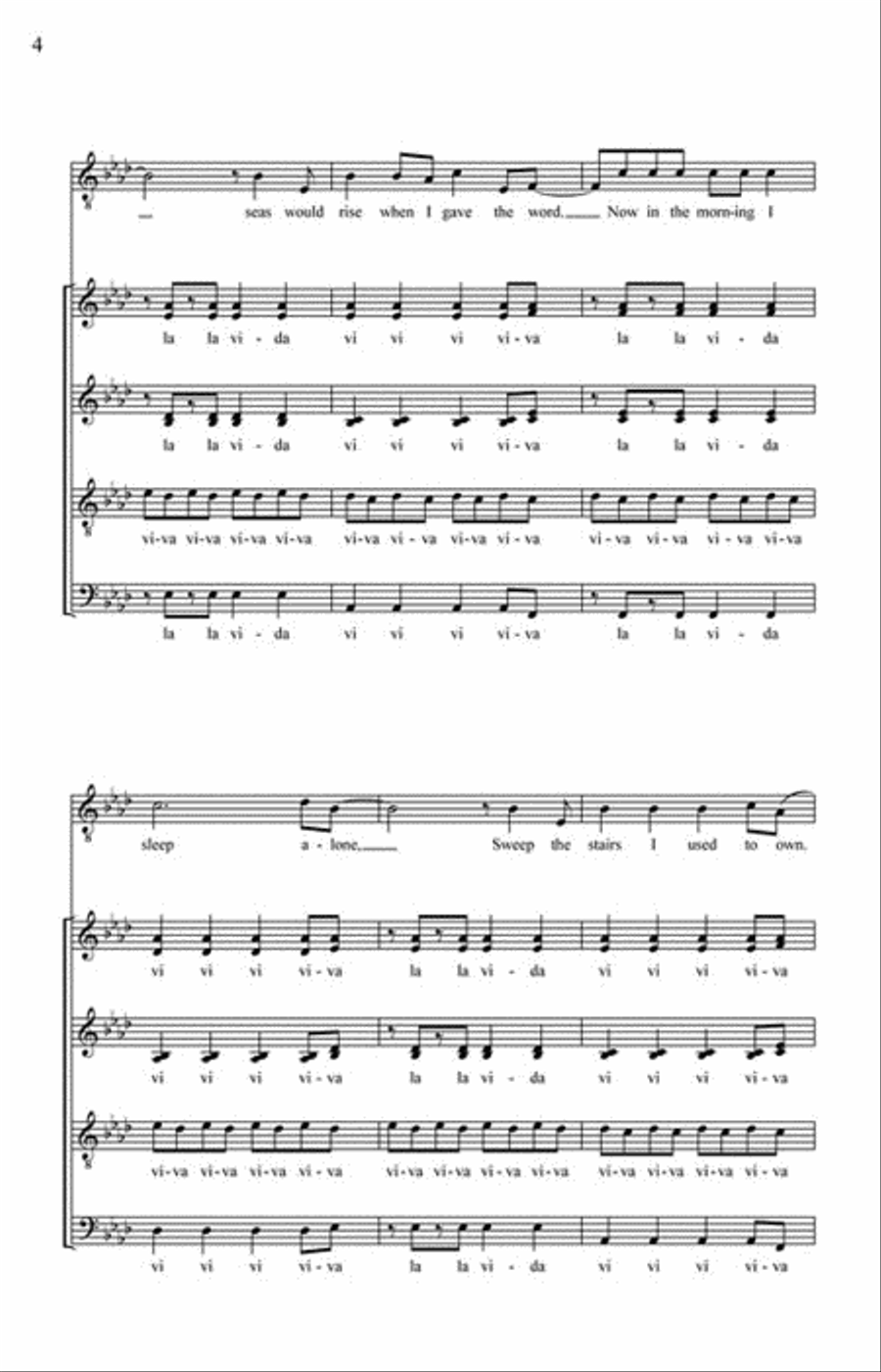 Viva La Vida Divisi scores gallery preview page 3