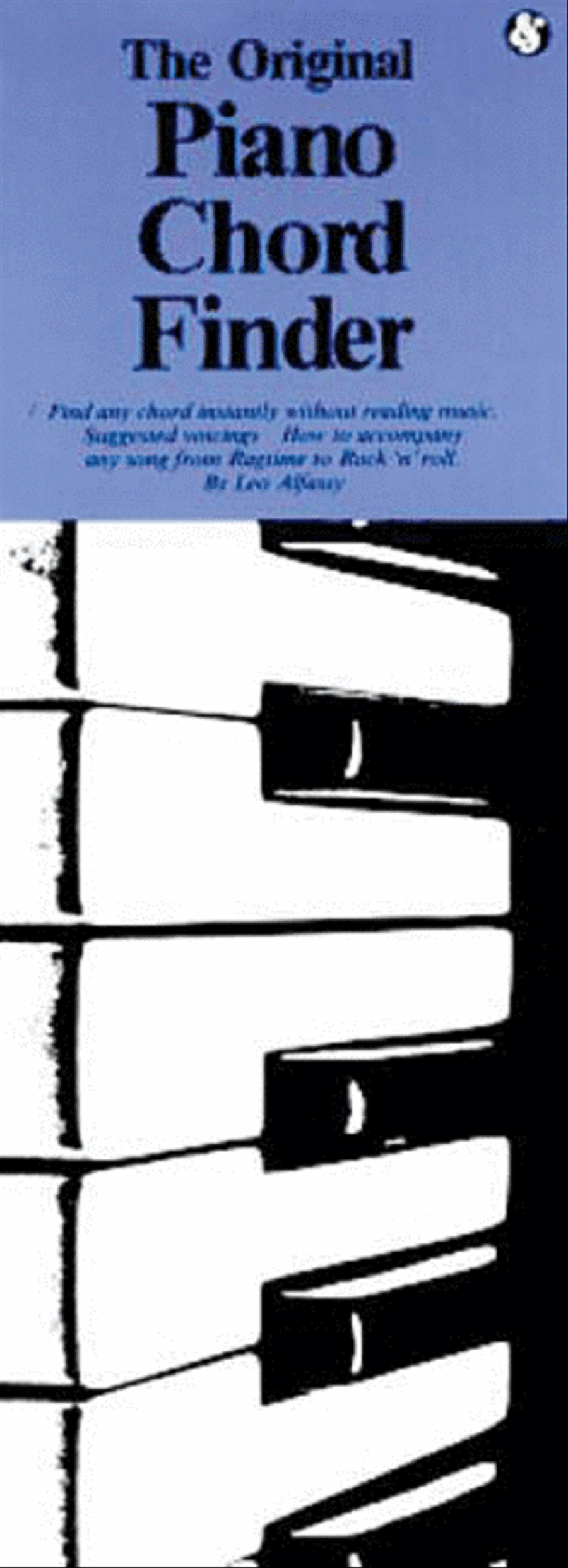 The Original Piano Chord Finder Piano Solo scores gallery preview page 1