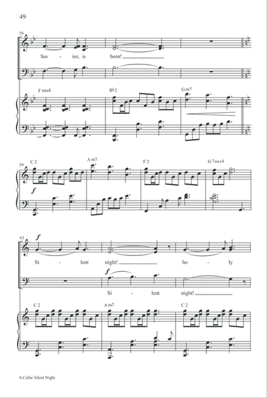 Easy Anthems, Vol. 5 Easy Anthems, Vol. 5 3-Part scores gallery preview page 52