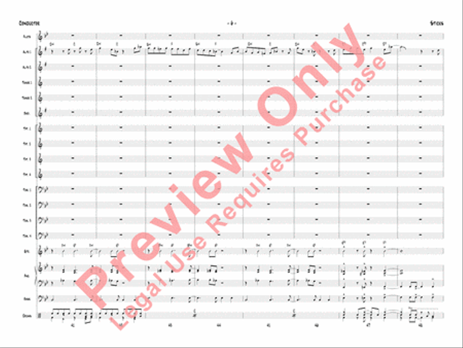 Sticks Sticks Jazz Ensemble scores gallery preview page 9