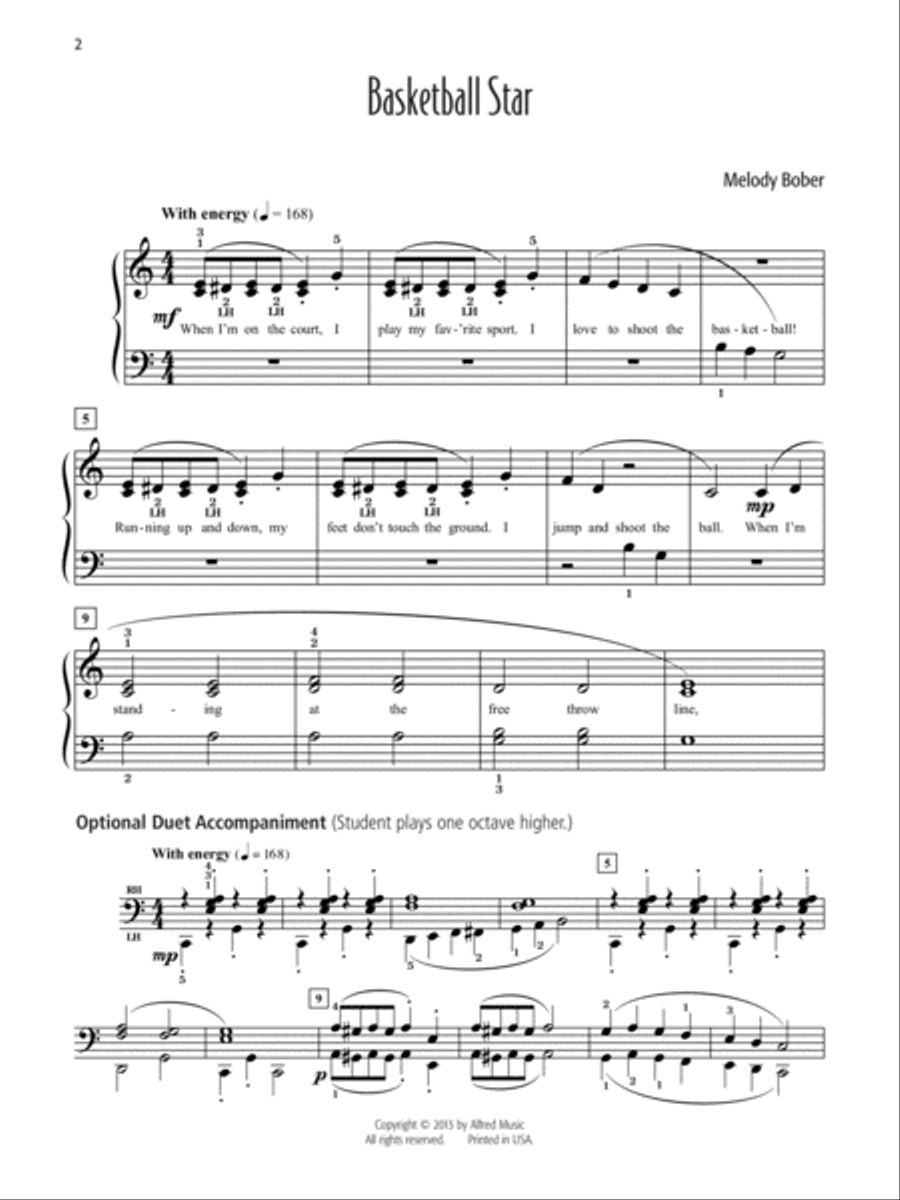 Melody Bober's Favorite Solos 1-3 (Value Pack) Easy Piano scores gallery preview page 18
