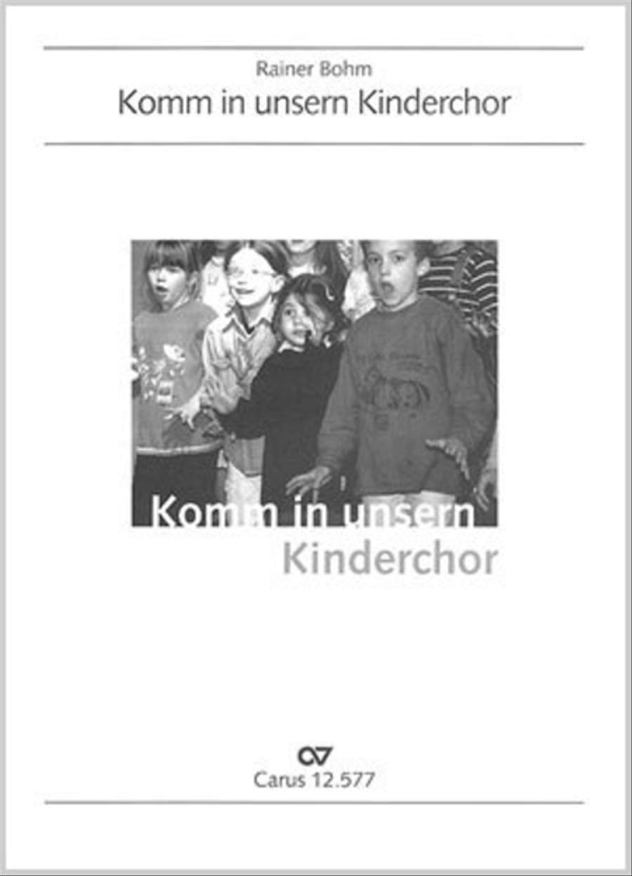 Komm in unsern Kinderchor 2-Part scores gallery preview page 1