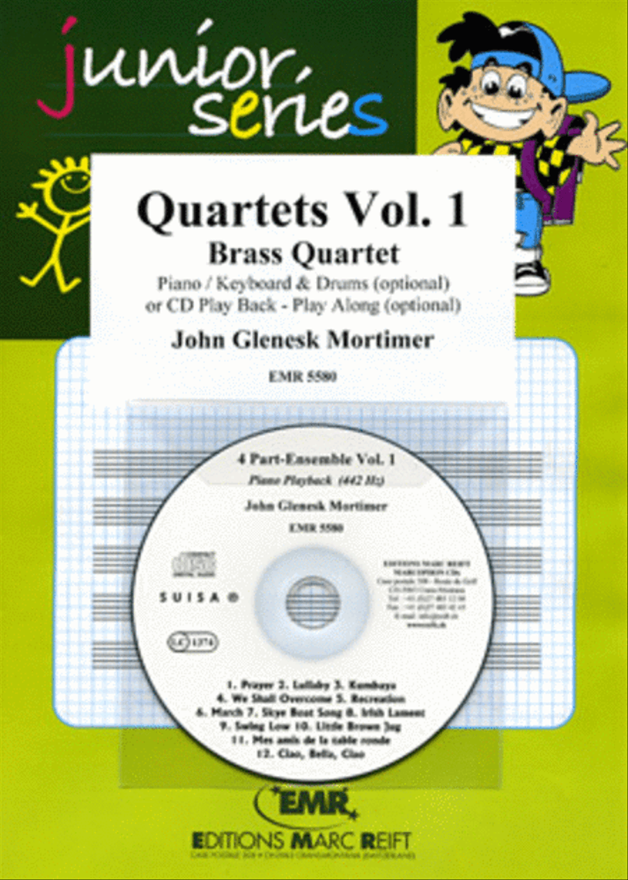 Quartets Volume 1 Brass Ensemble scores gallery preview page 1