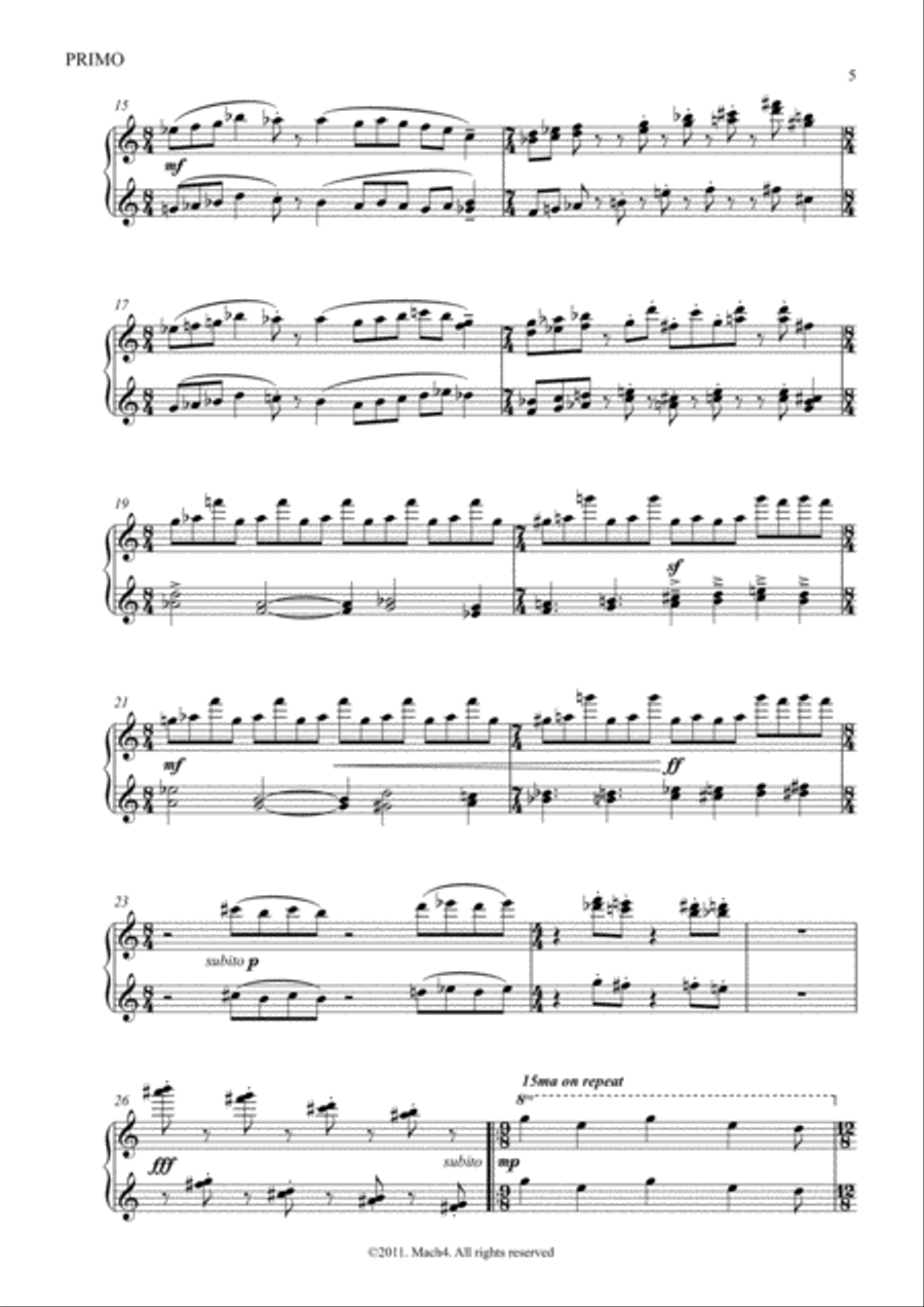 WHAT!!? Piano scores gallery preview page 5