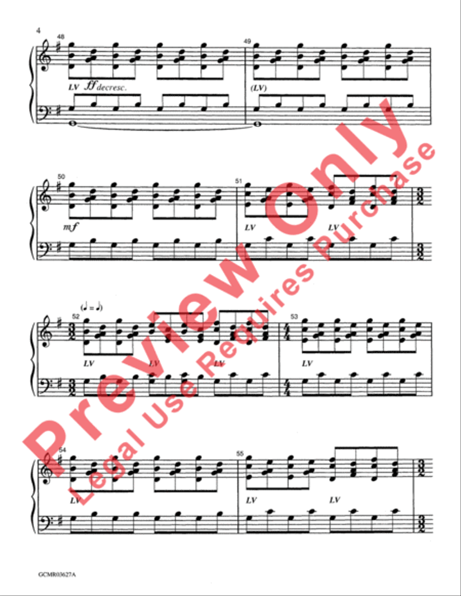 Come, Christians, Join to Sing Choir scores gallery preview page 4
