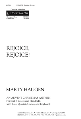 Book cover for Rejoice, Rejoice! - Instrument edition