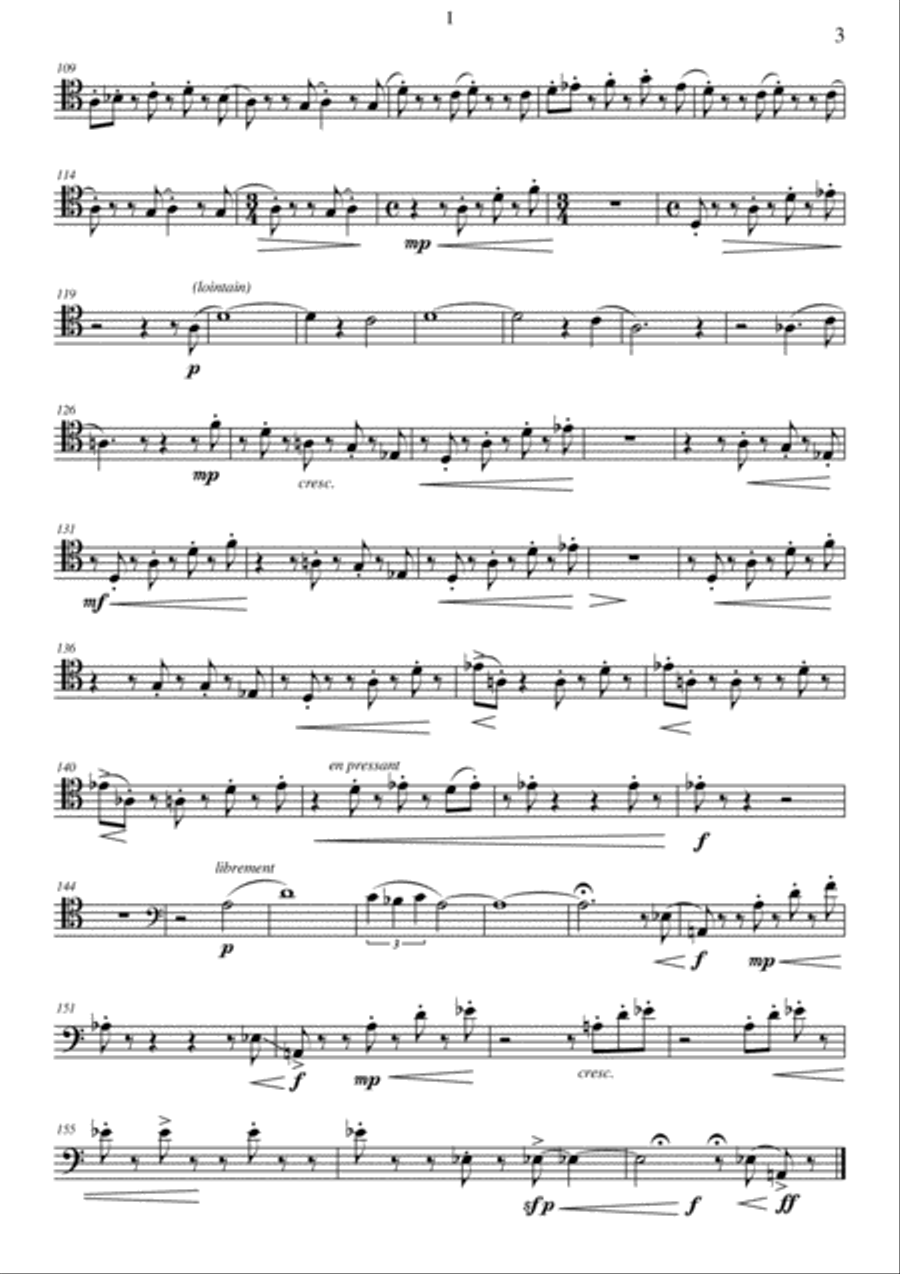 Trombone quartet n°1 