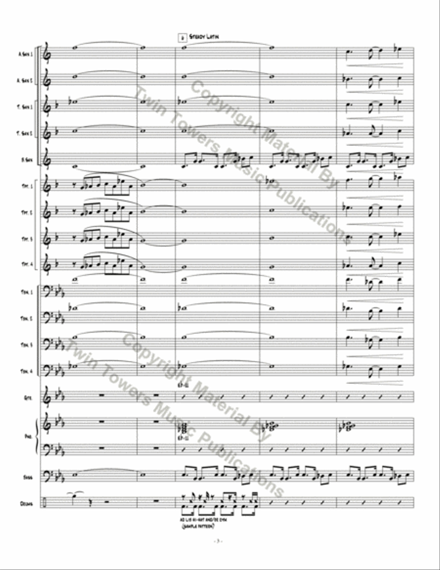 Summer Groove Summer Groove Jazz Ensemble scores gallery preview page 4
