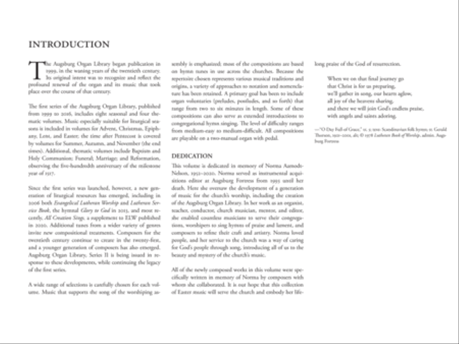 Augsburg Organ Library Series 2: Easter Organ scores gallery preview page 4