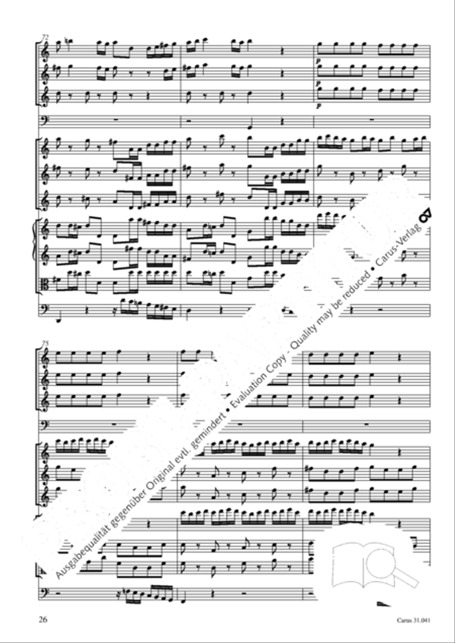 O Lord, we come to praise thee 4-Part scores gallery preview page 27