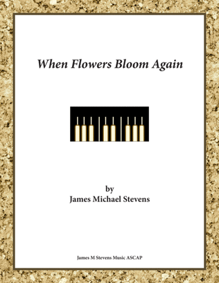 Book cover for When Flowers Bloom Again - Romantic Piano