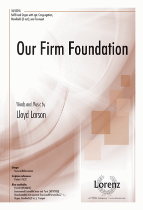 Book cover for Our Firm Foundation