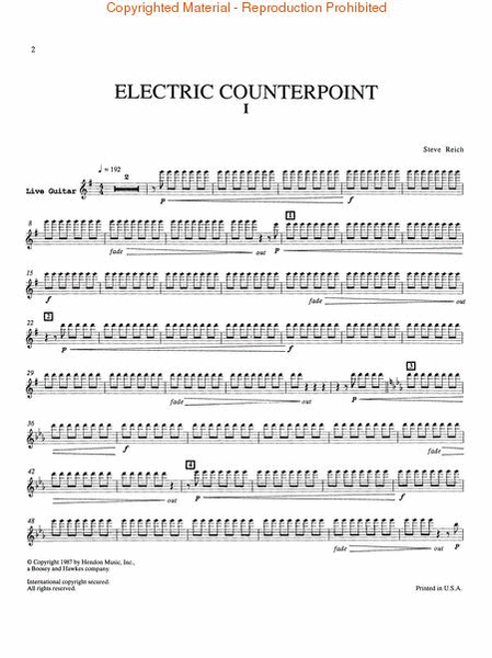 Electric Counterpoint