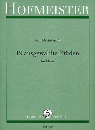 Book cover for 19 ausgewahlte Etuden