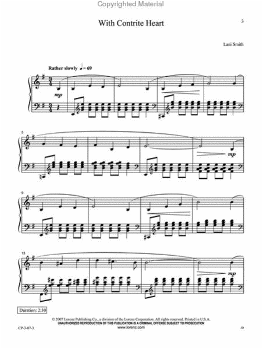 The Church Pianist's Library, Vol. 2 Piano Solo scores gallery preview page 2