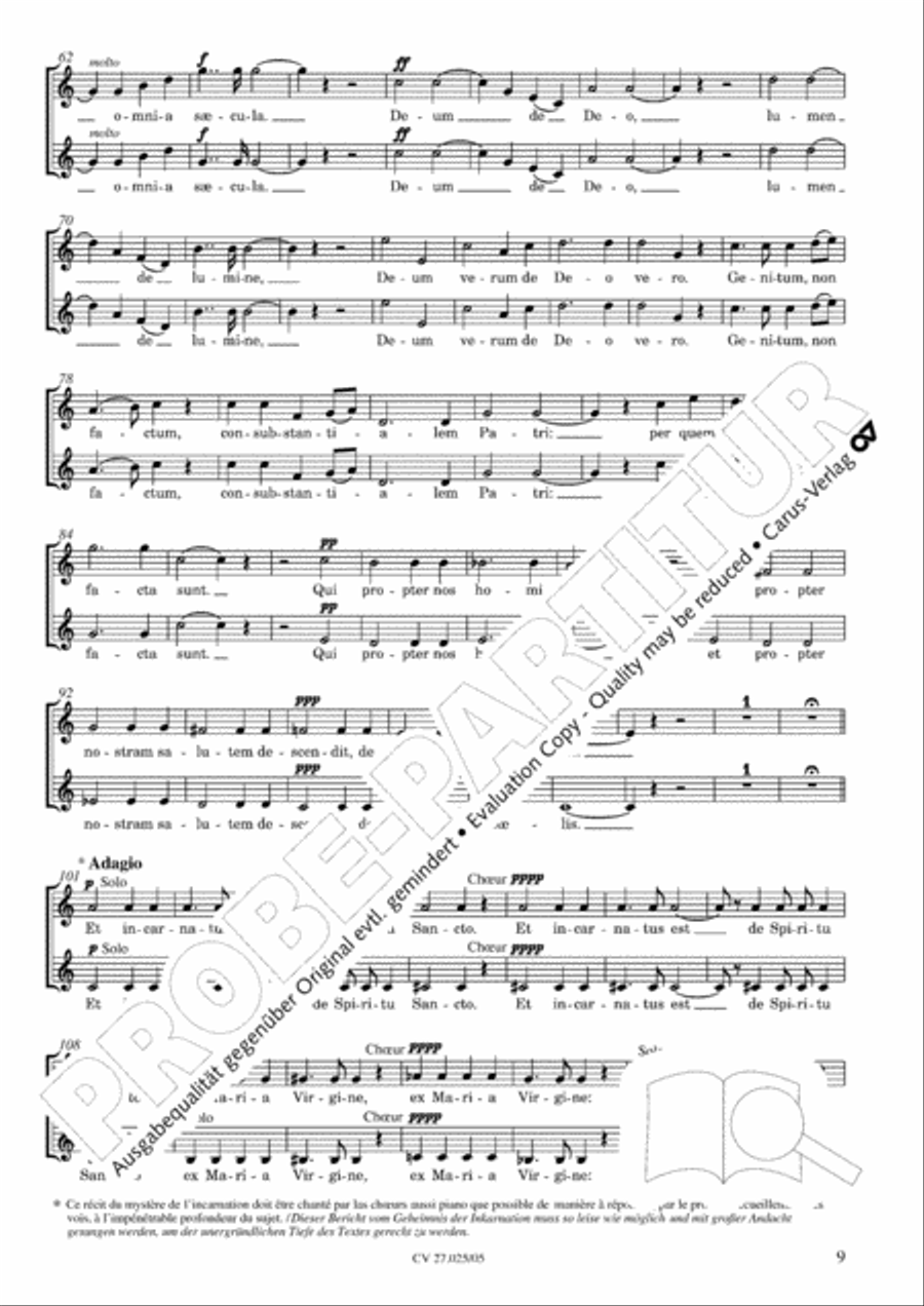 Messe Sainte Cecile Messe Sainte Cecile SA scores gallery preview page 10