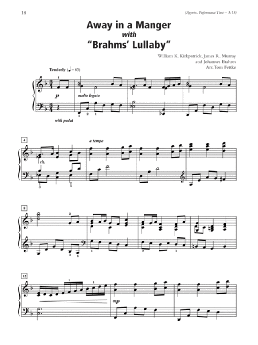 Carols with Classics Piano Solo scores gallery preview page 3