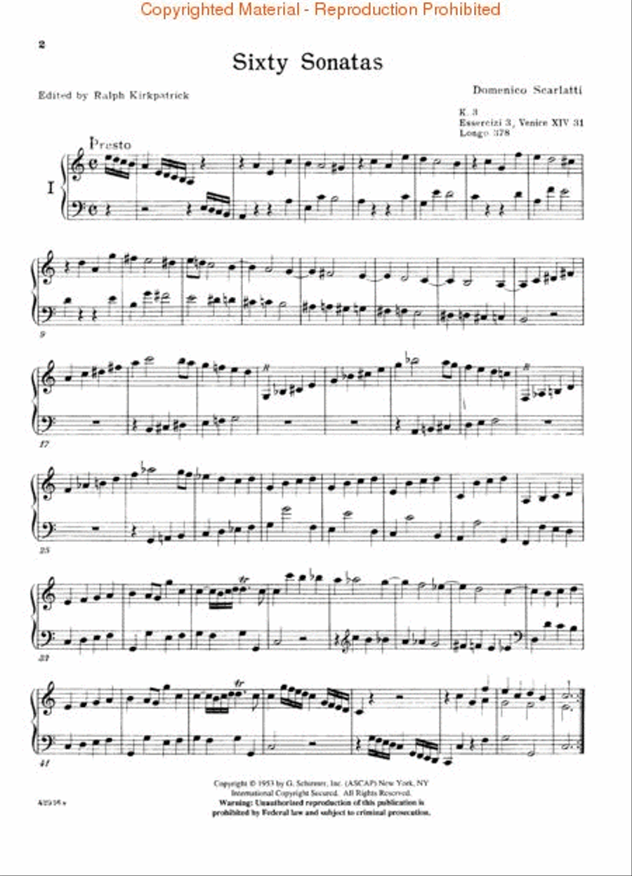60 Sonatas - Volume I 60 Sonatas - Volume I Piano Solo scores gallery preview page 2