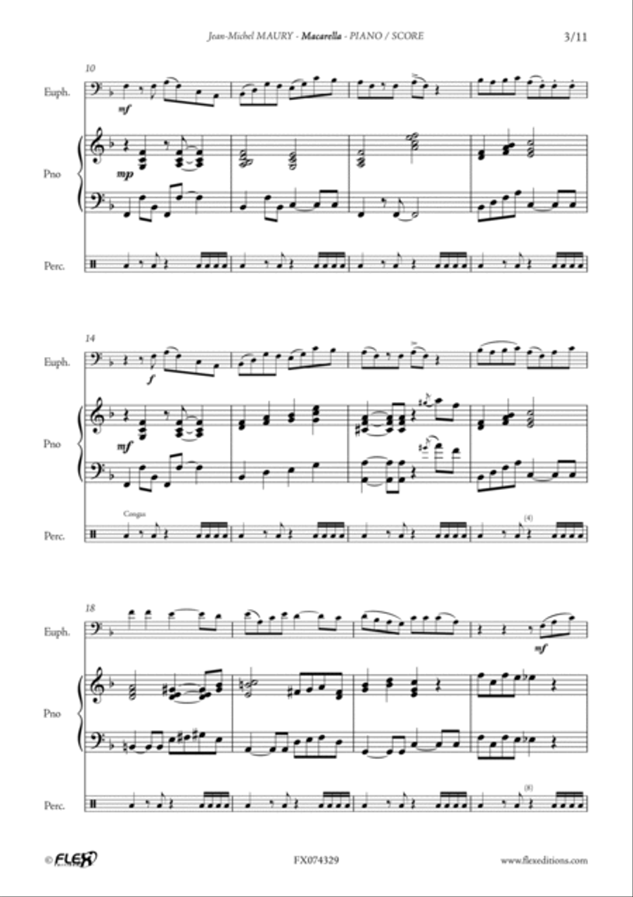 Macarella Macarella Euphonium scores gallery preview page 3