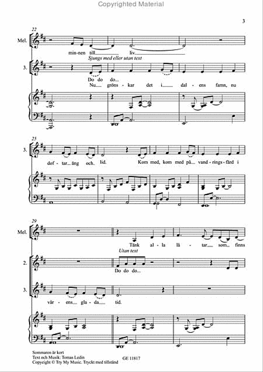 Minnets ballad Minnets ballad Voice scores gallery preview page 4
