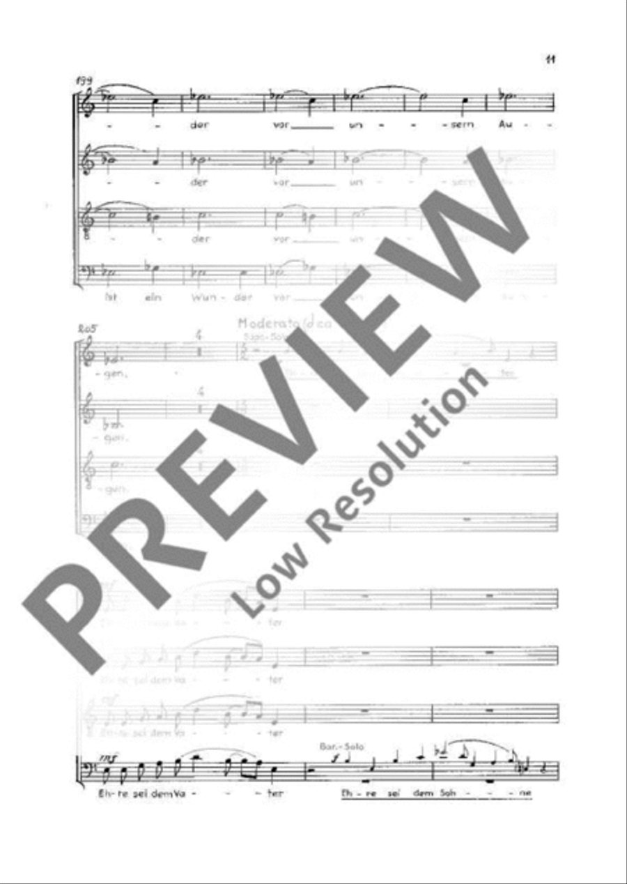 Ostermesse Mixed Choir scores gallery preview page 14