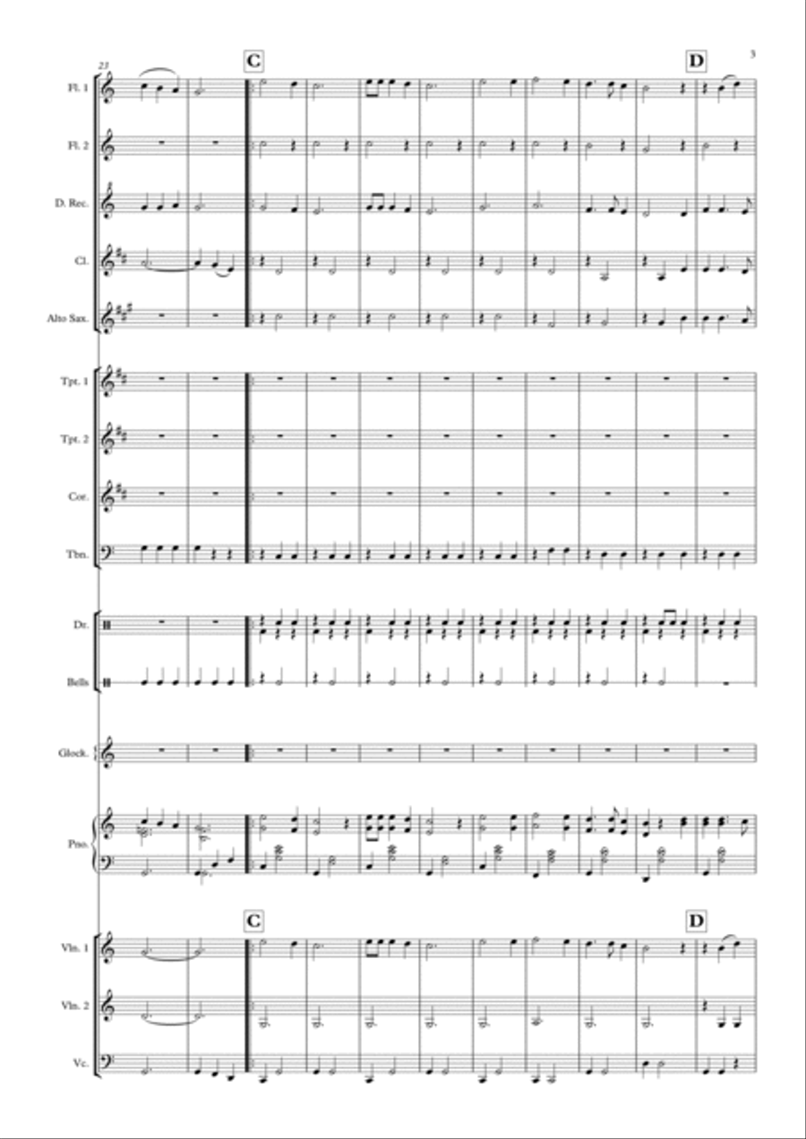 Mistletoe And Wine Mistletoe And Wine Chamber Orchestra scores gallery preview page 3