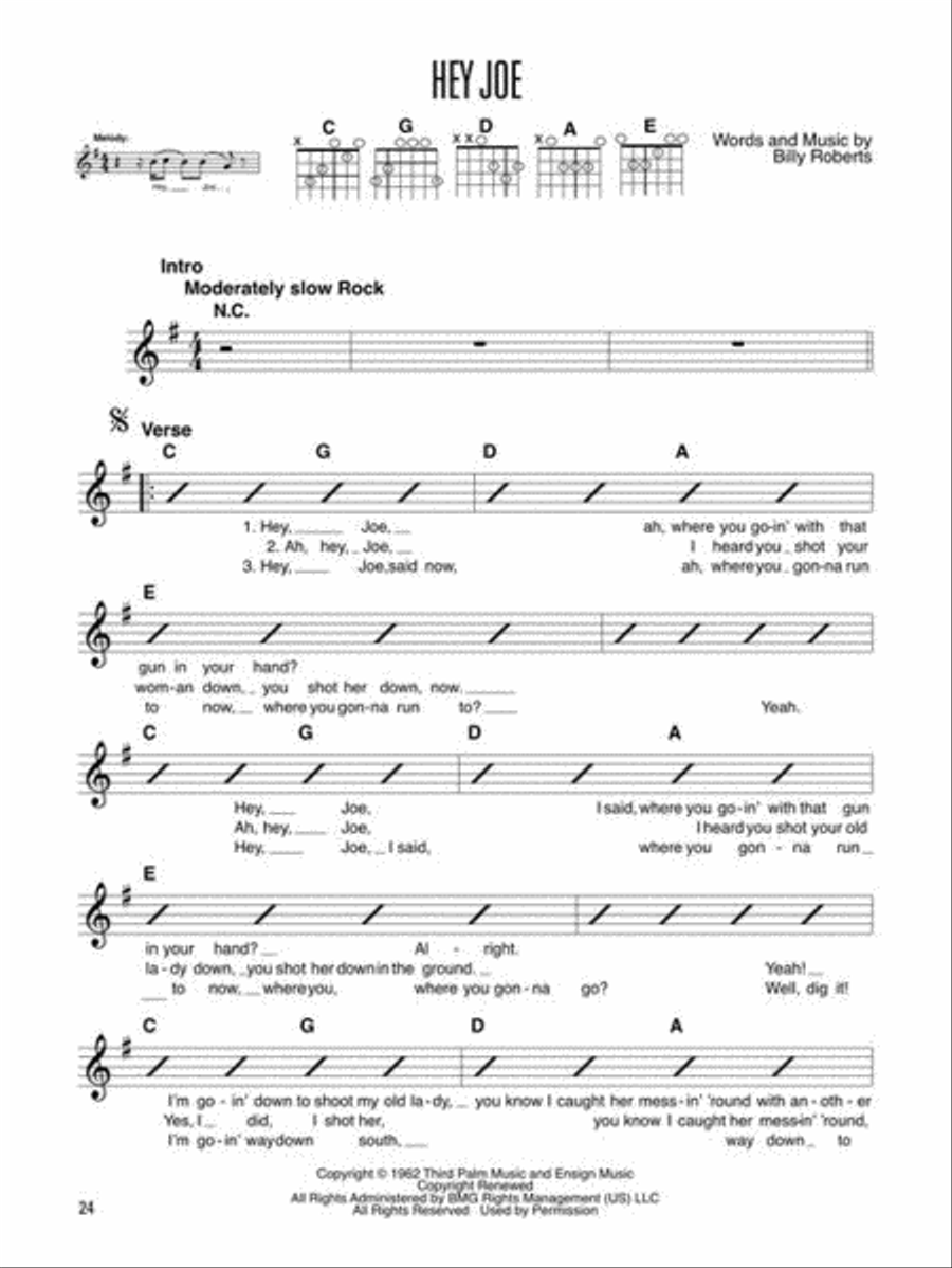 More Easy Pop Rhythms – Third Edition Electric Guitar scores gallery preview page 7