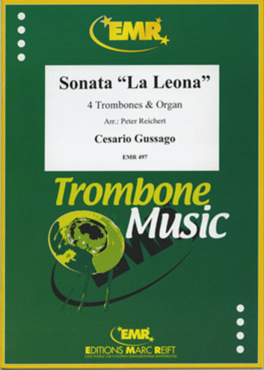 Sonata La Leona Sonata La Leona Trombone Quartet scores gallery preview page 1