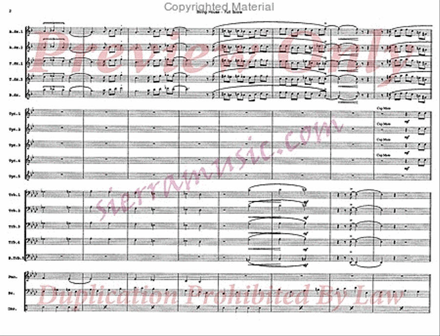 Swing House Jazz Ensemble scores gallery preview page 3