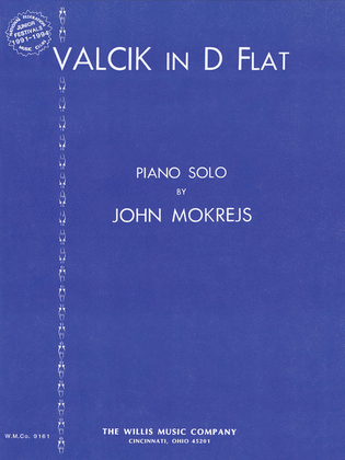 Book cover for Valcik in D-flat