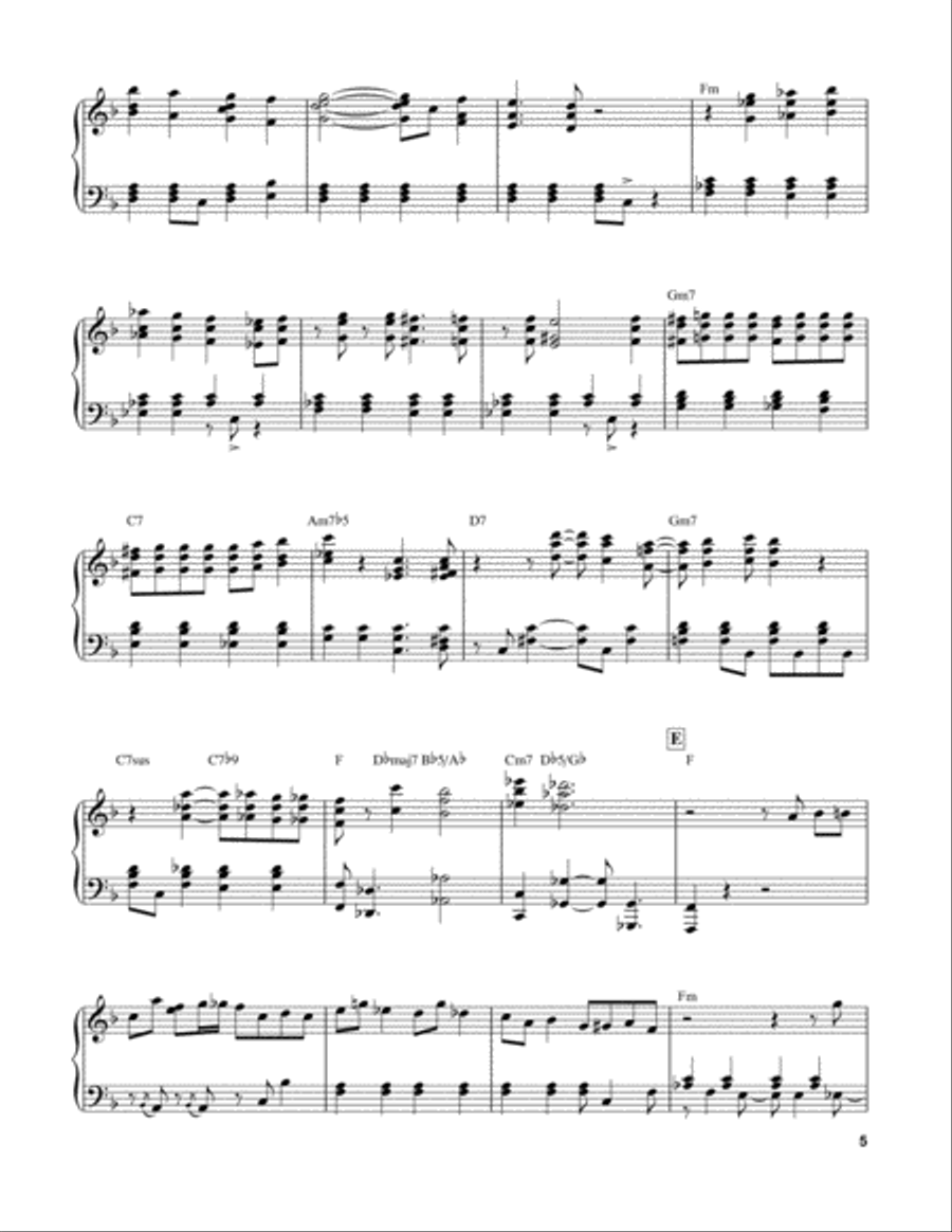 I'll Remember April Piano scores gallery preview page 5