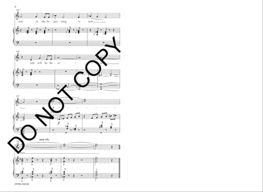 Magnificat and Nunc Dimittis 2-Part scores gallery preview page 11