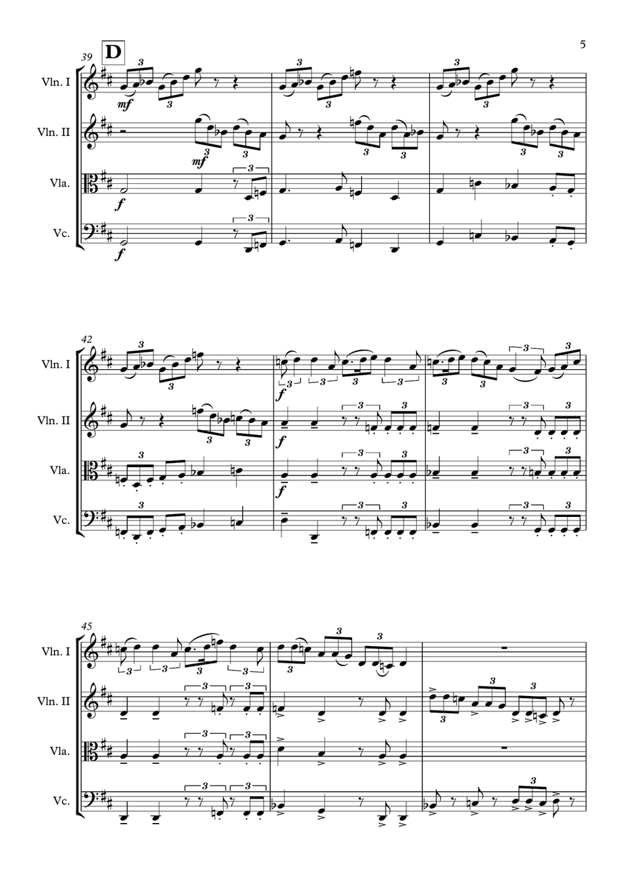 This Is Berk String Quartet scores gallery preview page 6