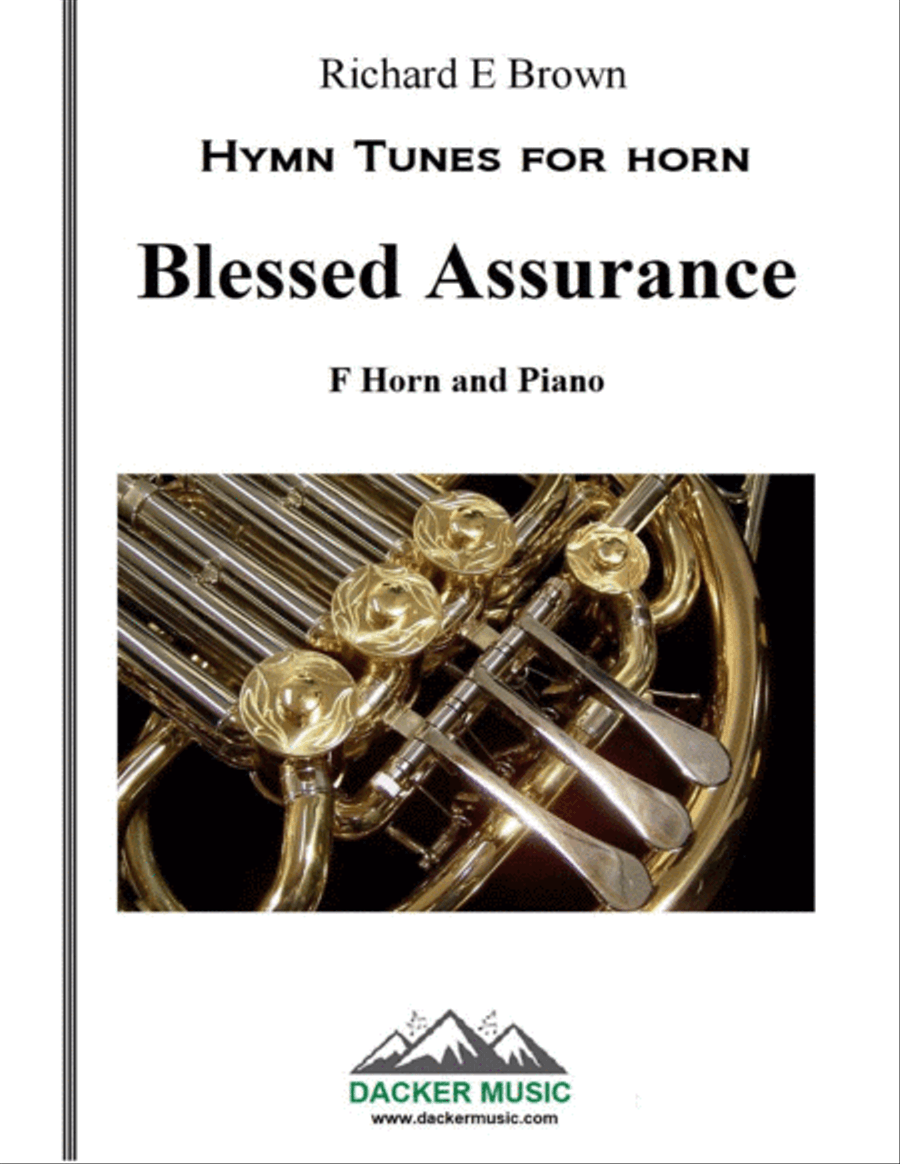 Blessed Assurance Horn scores gallery preview page 1