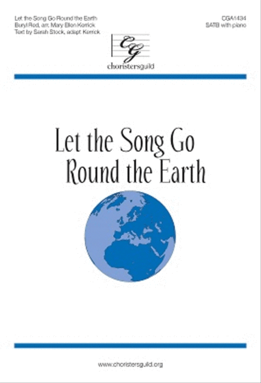 Let the Song Go Round the Earth 4-Part scores gallery preview page 1