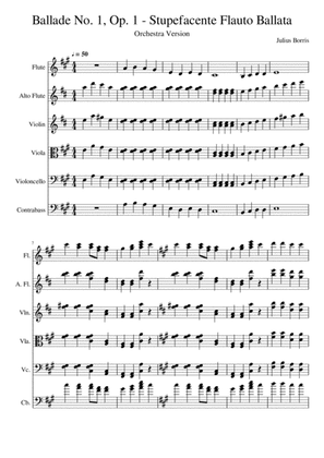 Ballad No. 1, Op. 1 - Stupefacente Flauto Ballata