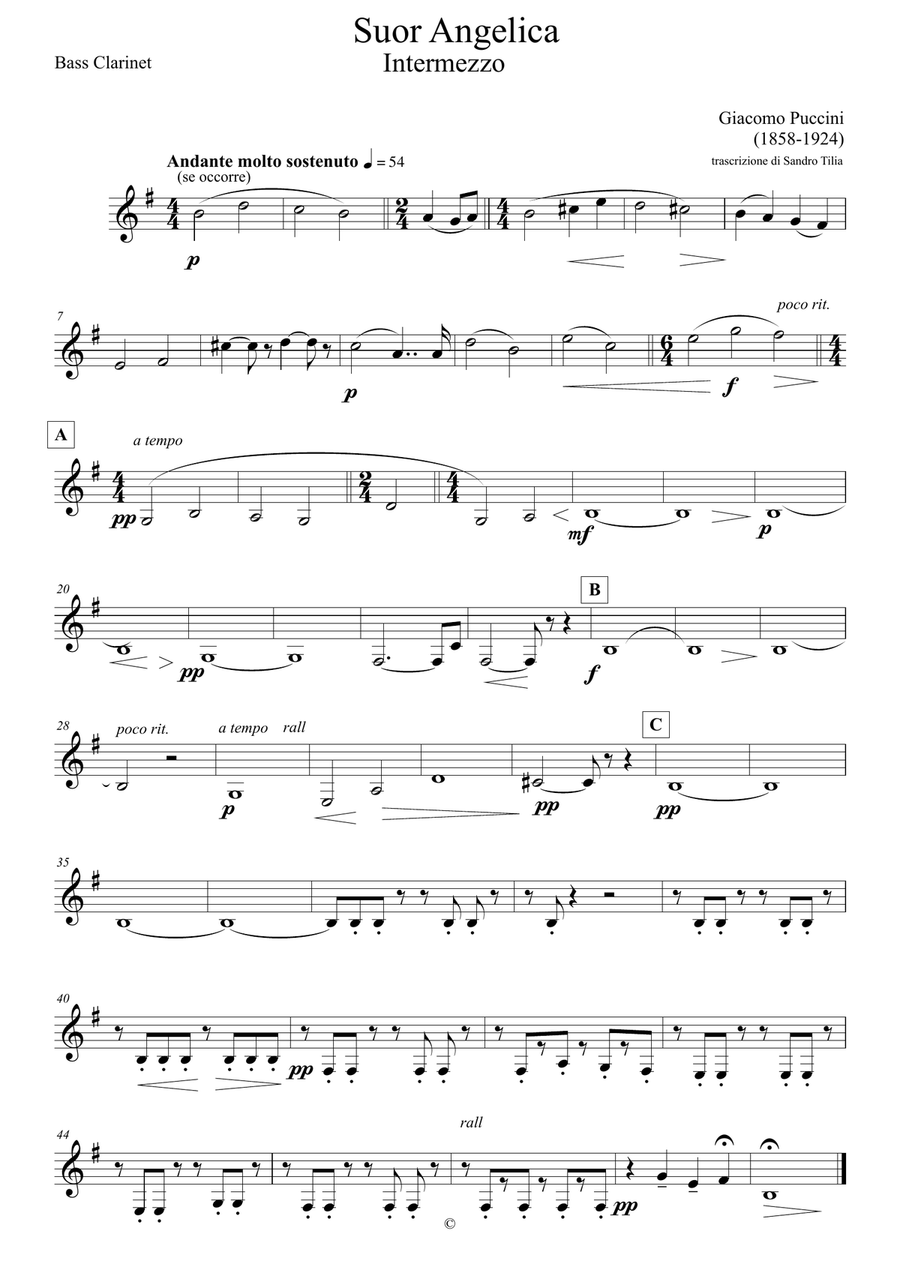 Suor Angelica - Intermezzo Concert Band scores gallery preview page 4