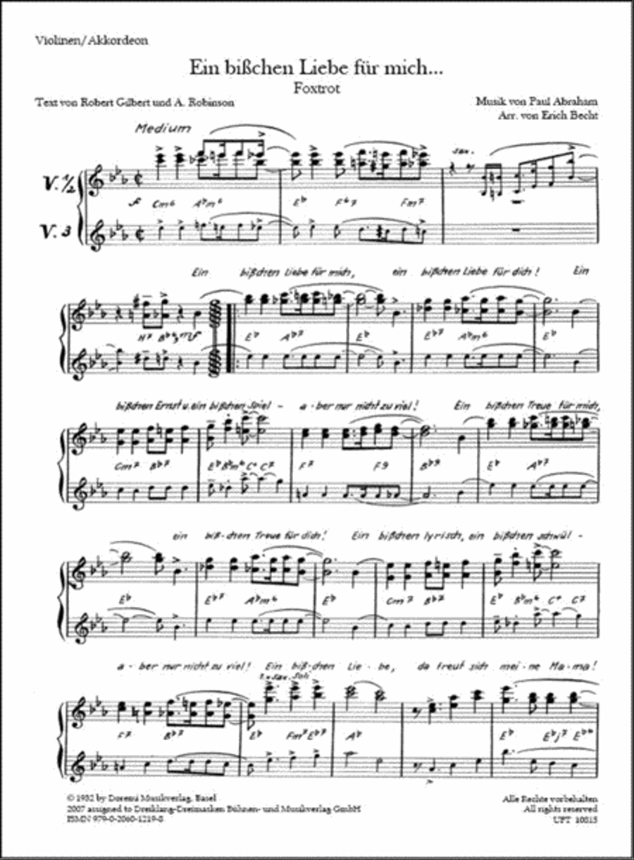 Ein bißchen Liebe für mich School and Community scores gallery preview page 3