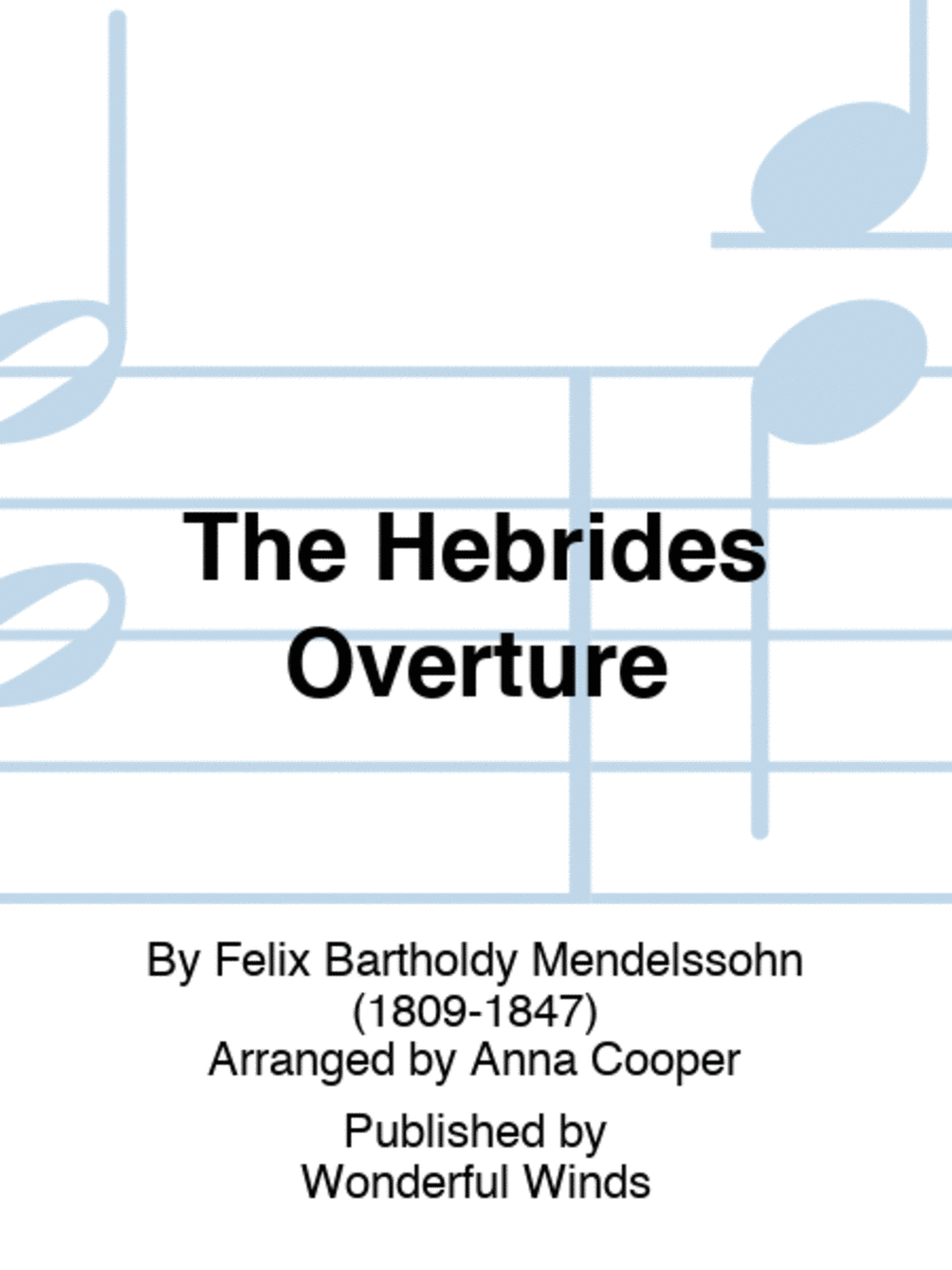 The Hebrides Overture Chamber Music scores gallery preview page 1