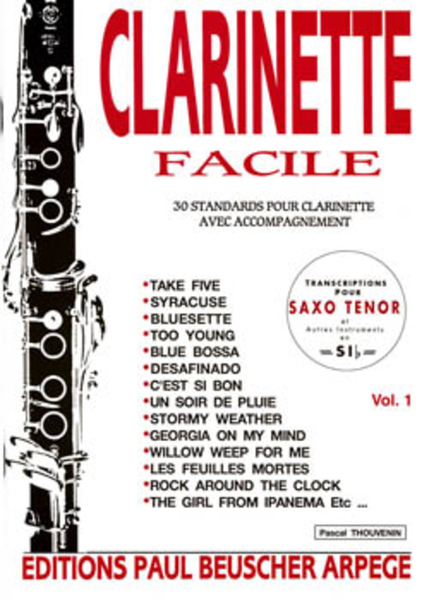 Clarinette Facile Vol 1