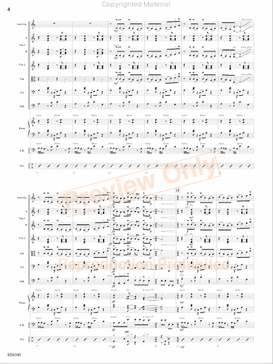 Fleckish String Orchestra scores gallery preview page 5