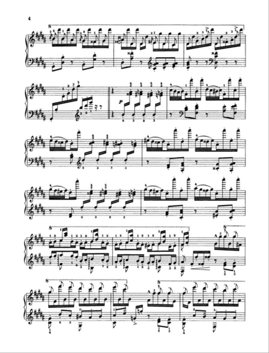 La Campanella Piano Solo scores gallery preview page 2
