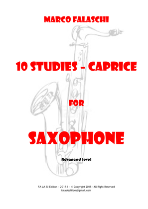 10 Studies – Caprice for Saxophone