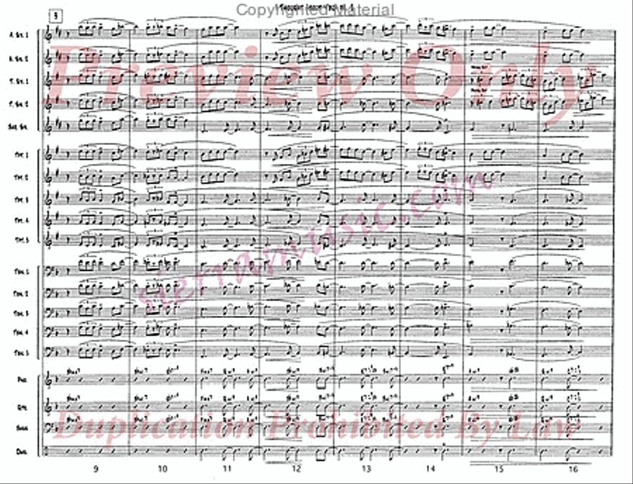 I Thought About You I Thought About You Jazz Ensemble scores gallery preview page 3
