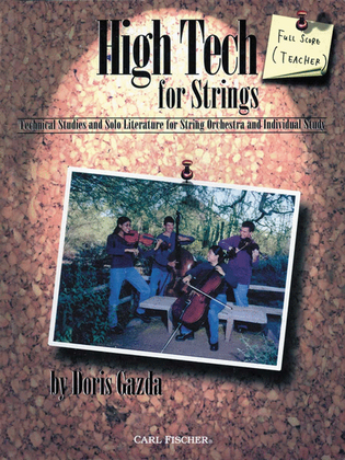 Book cover for High Tech For Strings