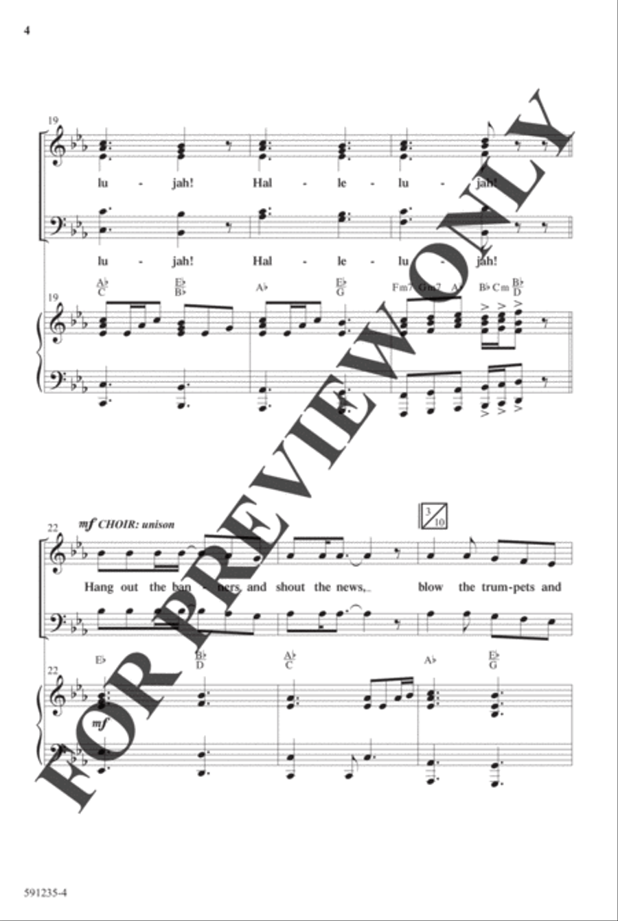 New Easter Anthem Pak Vol 2 - Anthem Preview Pak Hymn Anthems scores gallery preview page 5